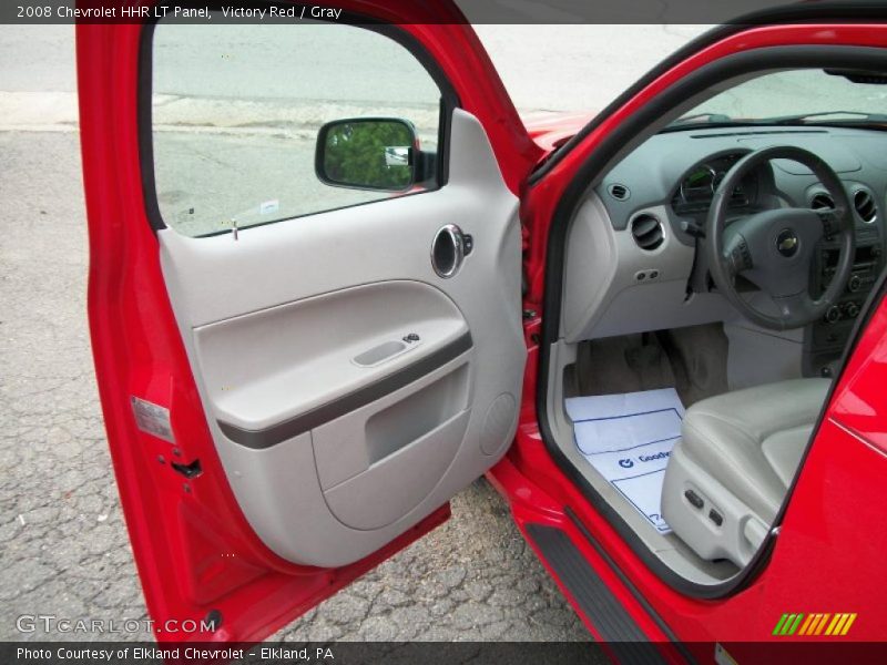 Victory Red / Gray 2008 Chevrolet HHR LT Panel