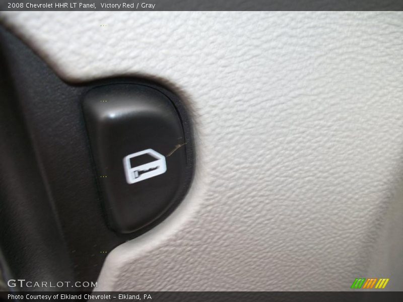 Victory Red / Gray 2008 Chevrolet HHR LT Panel