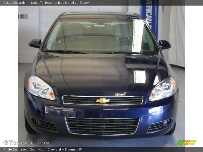 Imperial Blue Metallic / Ebony 2011 Chevrolet Impala LT