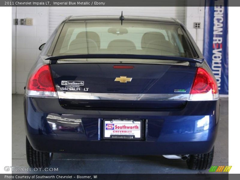 Imperial Blue Metallic / Ebony 2011 Chevrolet Impala LT