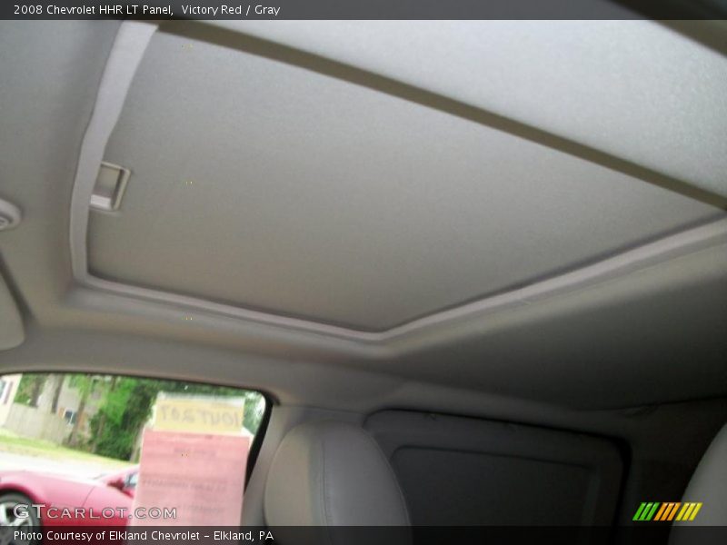 Victory Red / Gray 2008 Chevrolet HHR LT Panel