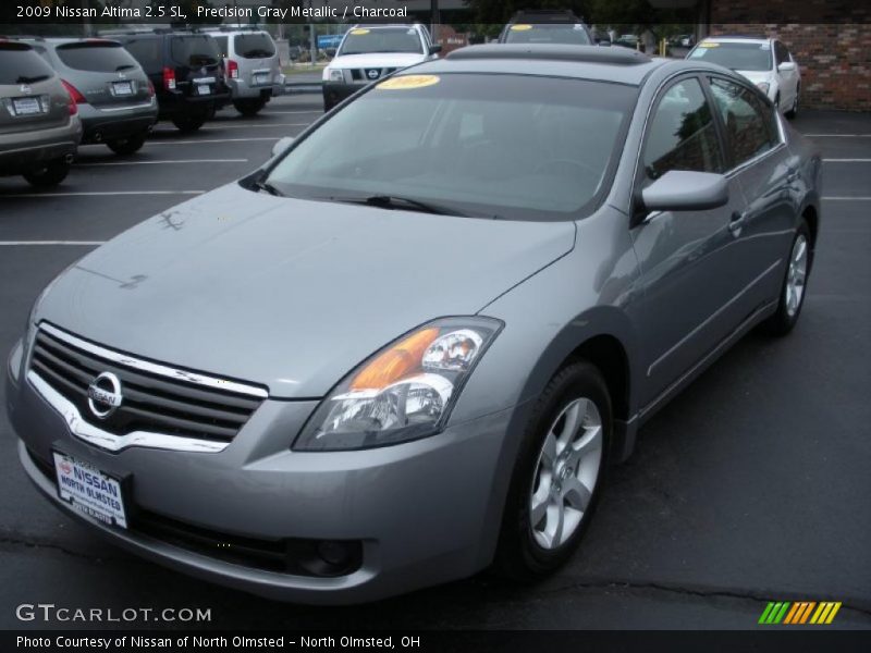 Precision Gray Metallic / Charcoal 2009 Nissan Altima 2.5 SL