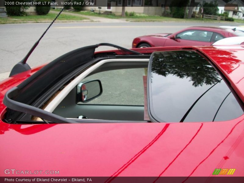 Victory Red / Gray 2008 Chevrolet HHR LT Panel
