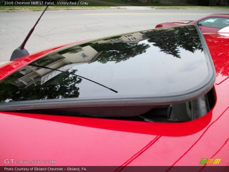 Victory Red / Gray 2008 Chevrolet HHR LT Panel