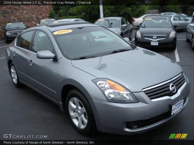 Precision Gray Metallic / Charcoal 2009 Nissan Altima 2.5 SL