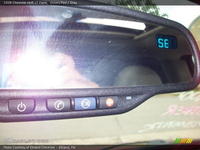 Victory Red / Gray 2008 Chevrolet HHR LT Panel