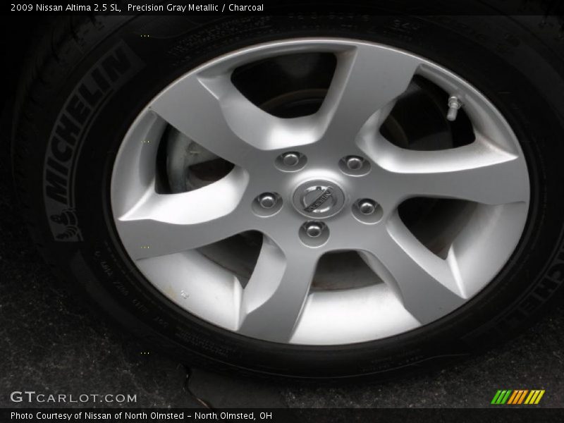Precision Gray Metallic / Charcoal 2009 Nissan Altima 2.5 SL