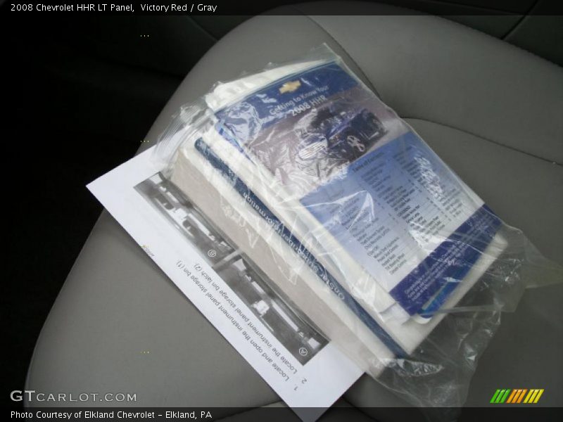 Victory Red / Gray 2008 Chevrolet HHR LT Panel