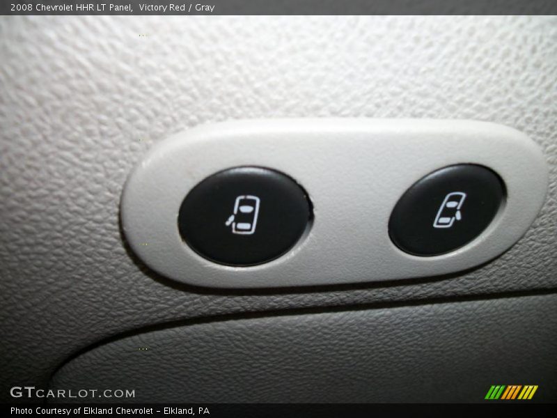 Victory Red / Gray 2008 Chevrolet HHR LT Panel