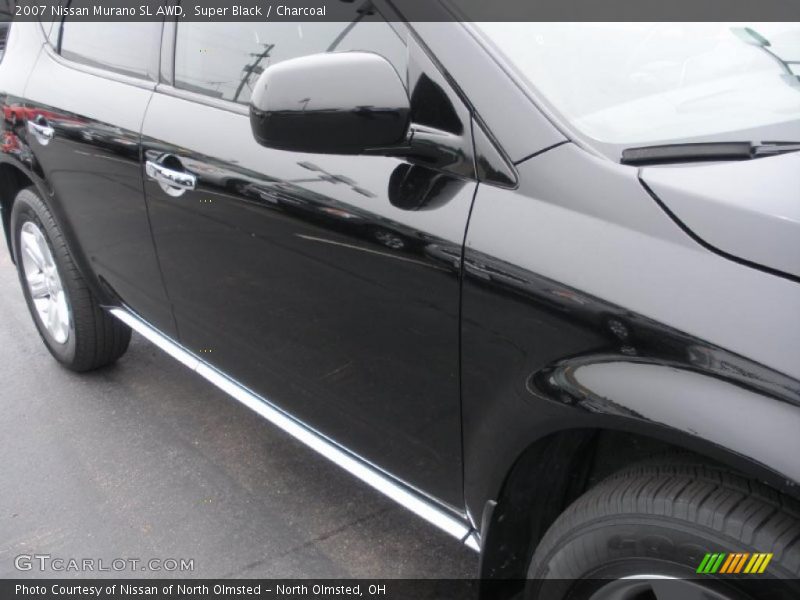 Super Black / Charcoal 2007 Nissan Murano SL AWD