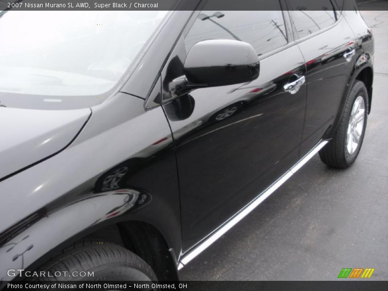 Super Black / Charcoal 2007 Nissan Murano SL AWD