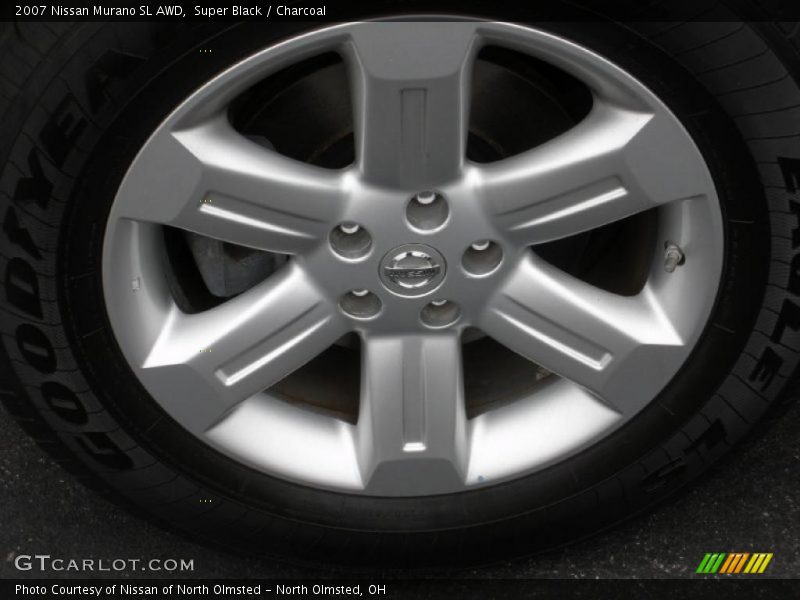 Super Black / Charcoal 2007 Nissan Murano SL AWD