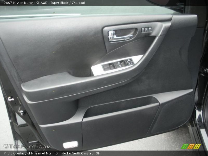 Super Black / Charcoal 2007 Nissan Murano SL AWD