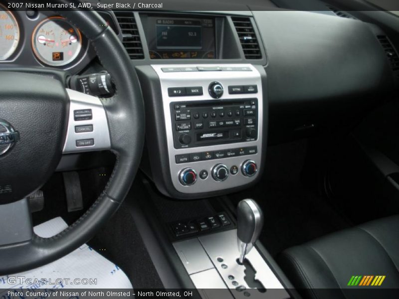 Super Black / Charcoal 2007 Nissan Murano SL AWD