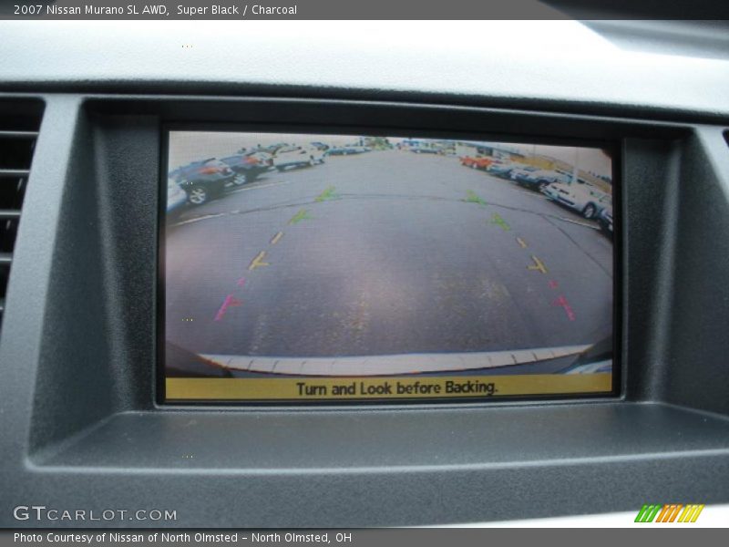 Super Black / Charcoal 2007 Nissan Murano SL AWD