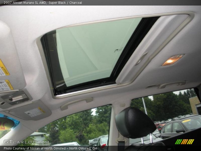 Super Black / Charcoal 2007 Nissan Murano SL AWD