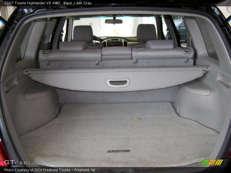 Black / Ash Gray 2007 Toyota Highlander V6 4WD