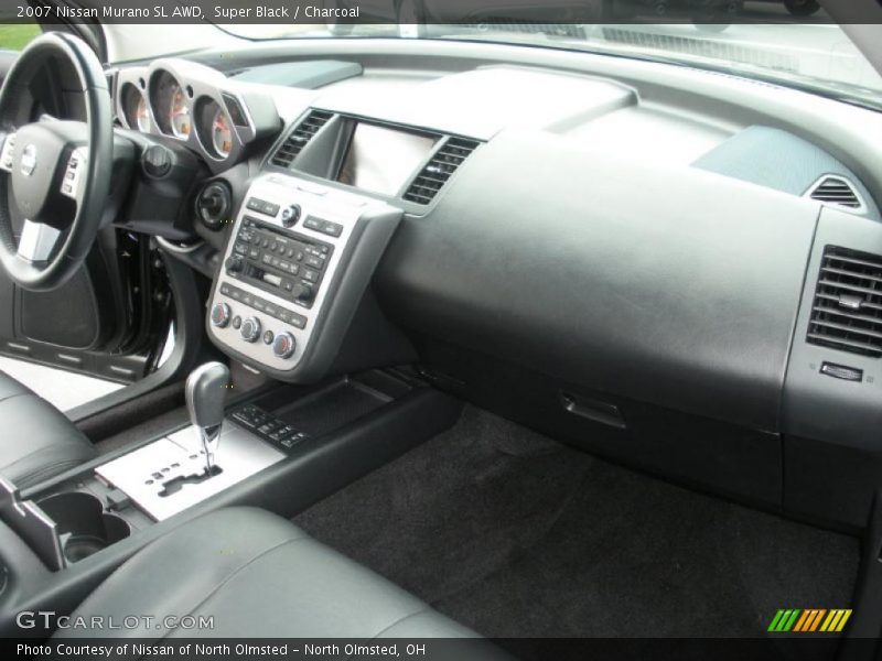 Super Black / Charcoal 2007 Nissan Murano SL AWD