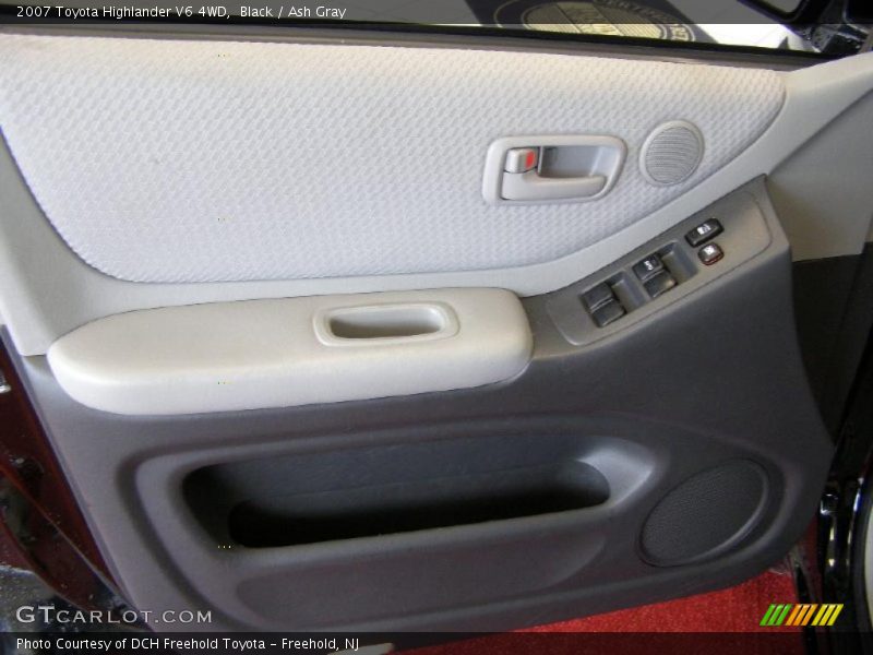 Black / Ash Gray 2007 Toyota Highlander V6 4WD