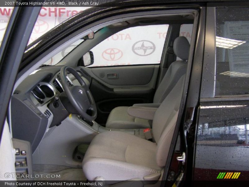 Black / Ash Gray 2007 Toyota Highlander V6 4WD