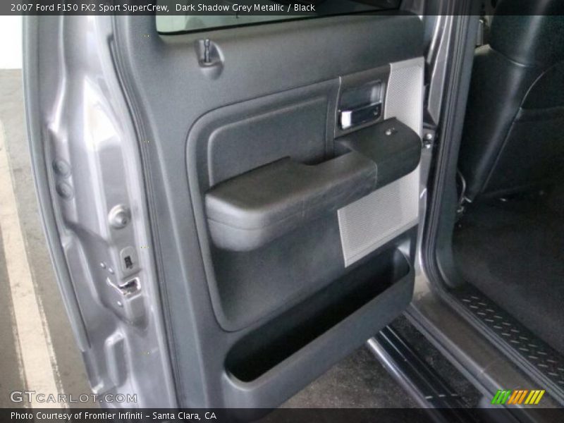 Dark Shadow Grey Metallic / Black 2007 Ford F150 FX2 Sport SuperCrew