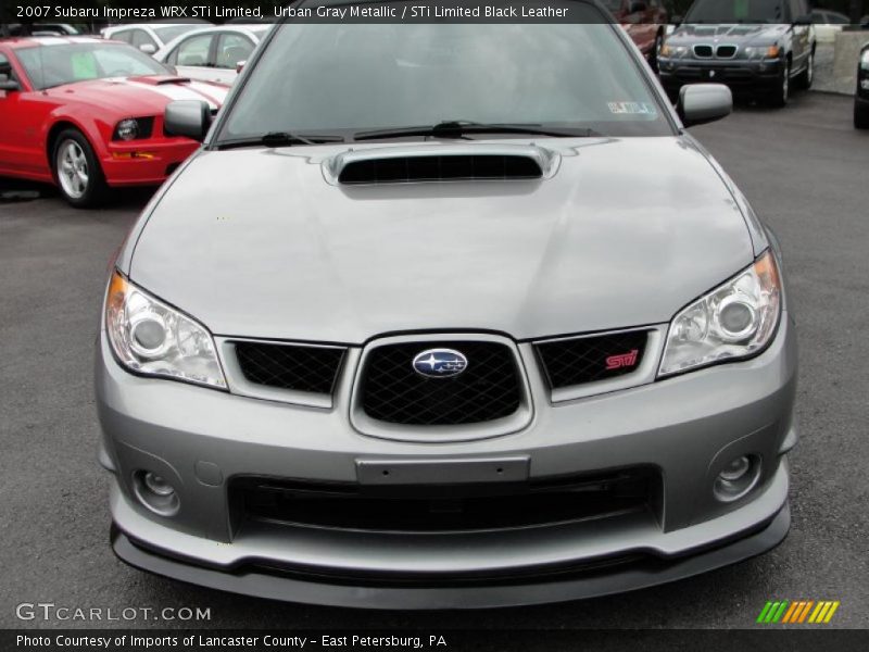 Urban Gray Metallic / STi Limited Black Leather 2007 Subaru Impreza WRX STi Limited