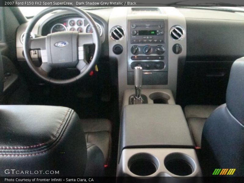 Dark Shadow Grey Metallic / Black 2007 Ford F150 FX2 Sport SuperCrew