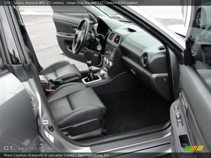 Urban Gray Metallic / STi Limited Black Leather 2007 Subaru Impreza WRX STi Limited