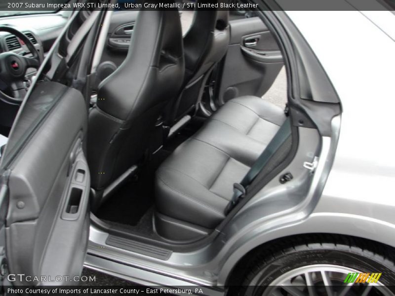 Urban Gray Metallic / STi Limited Black Leather 2007 Subaru Impreza WRX STi Limited