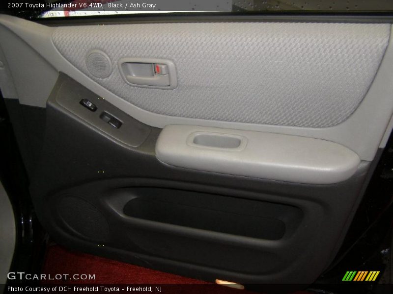 Black / Ash Gray 2007 Toyota Highlander V6 4WD