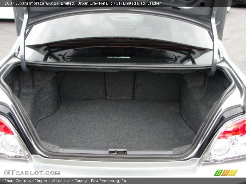 Urban Gray Metallic / STi Limited Black Leather 2007 Subaru Impreza WRX STi Limited