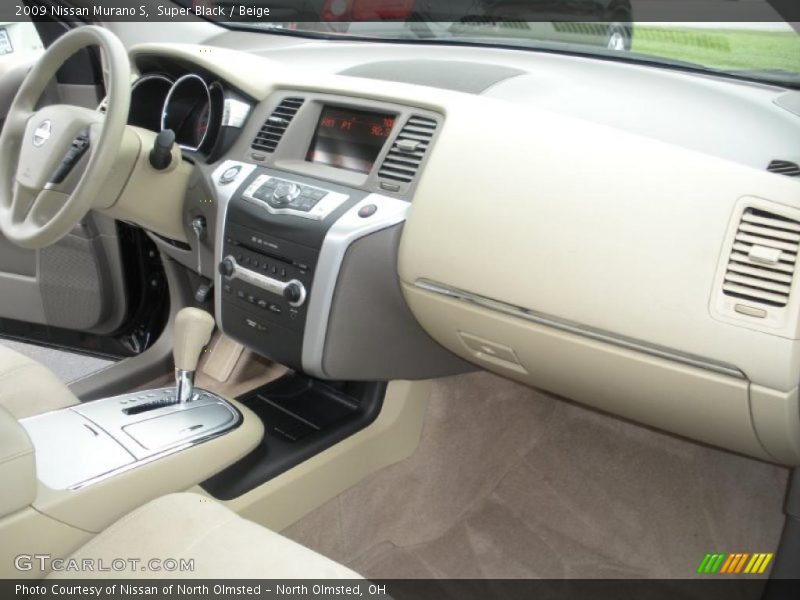 Super Black / Beige 2009 Nissan Murano S