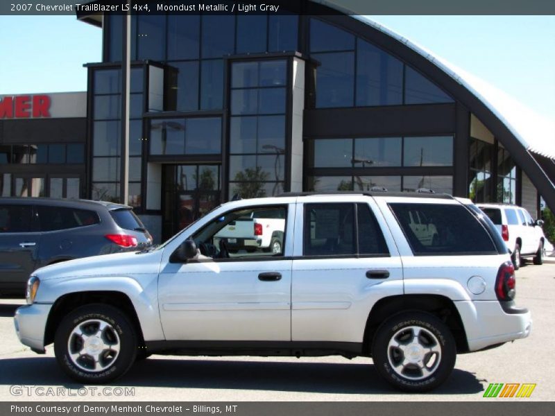 Moondust Metallic / Light Gray 2007 Chevrolet TrailBlazer LS 4x4