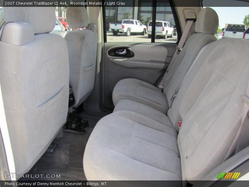 Moondust Metallic / Light Gray 2007 Chevrolet TrailBlazer LS 4x4