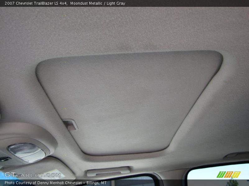 Moondust Metallic / Light Gray 2007 Chevrolet TrailBlazer LS 4x4