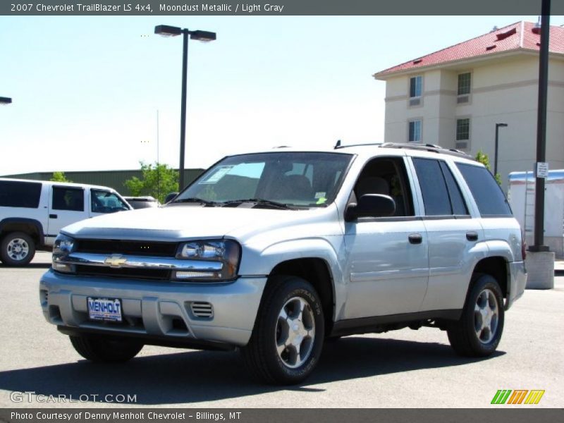 Moondust Metallic / Light Gray 2007 Chevrolet TrailBlazer LS 4x4