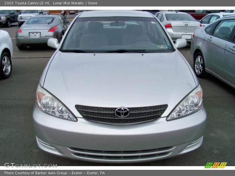Lunar Mist Metallic / Stone 2003 Toyota Camry LE V6