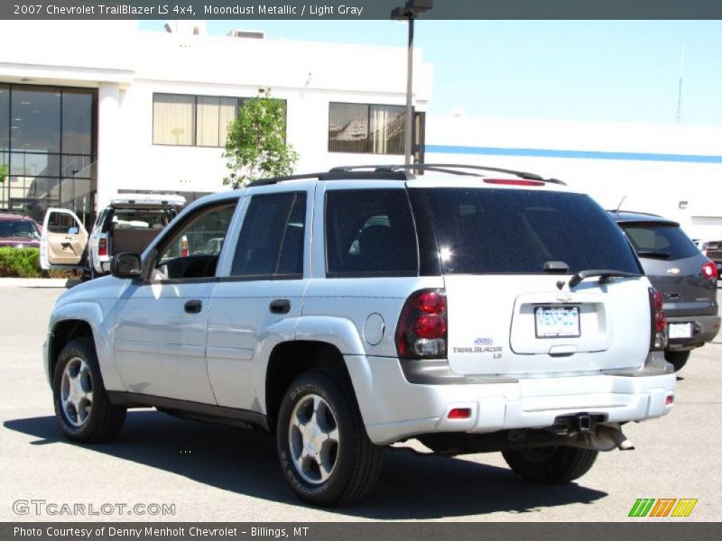Moondust Metallic / Light Gray 2007 Chevrolet TrailBlazer LS 4x4