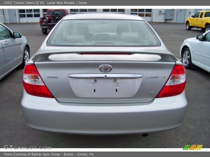 Lunar Mist Metallic / Stone 2003 Toyota Camry LE V6