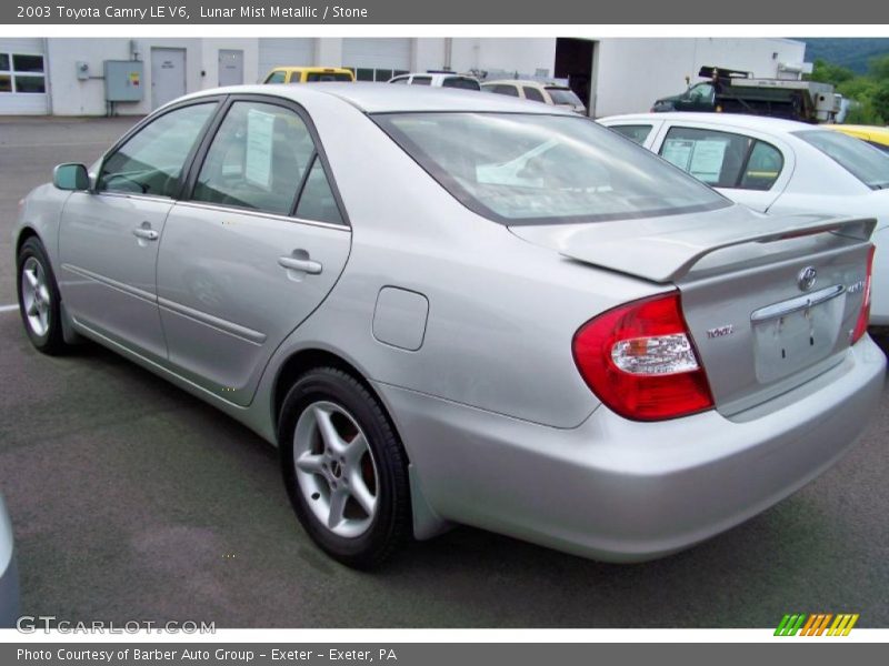 Lunar Mist Metallic / Stone 2003 Toyota Camry LE V6