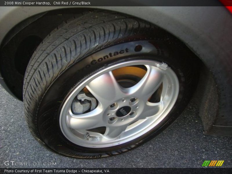Chili Red / Grey/Black 2008 Mini Cooper Hardtop
