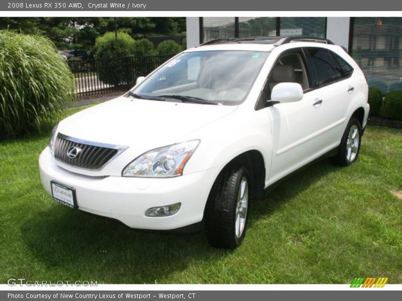 Crystal White / Ivory 2008 Lexus RX 350 AWD