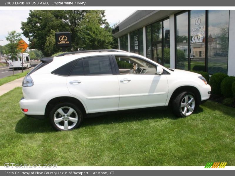 Crystal White / Ivory 2008 Lexus RX 350 AWD