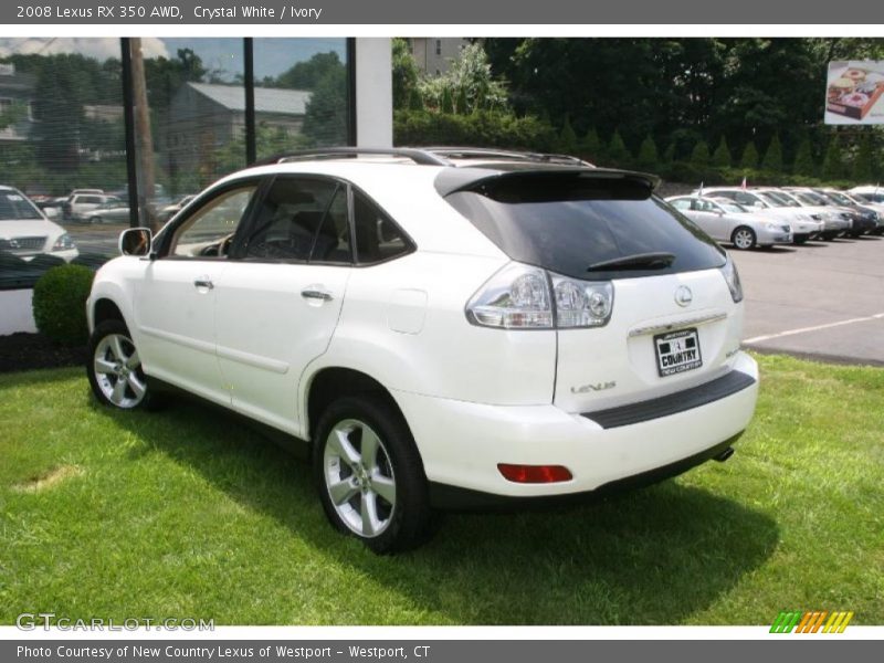 Crystal White / Ivory 2008 Lexus RX 350 AWD