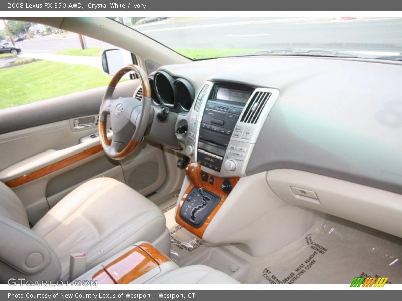 Crystal White / Ivory 2008 Lexus RX 350 AWD