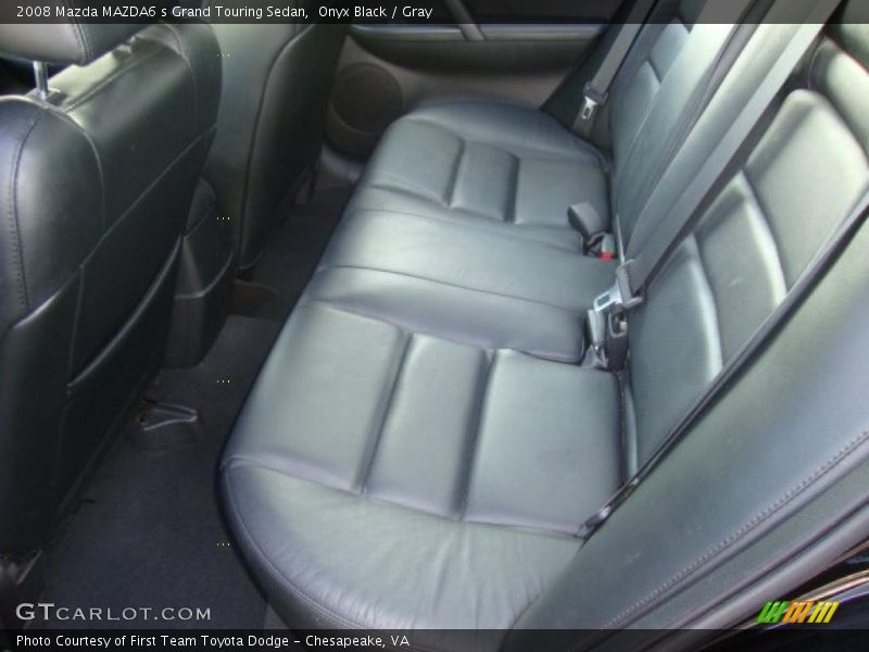 Onyx Black / Gray 2008 Mazda MAZDA6 s Grand Touring Sedan