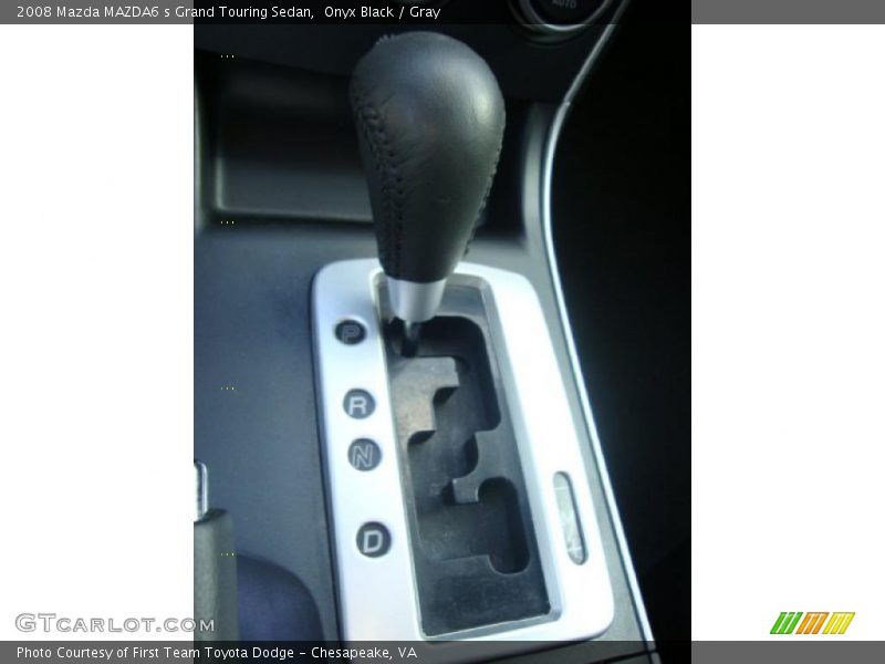 Onyx Black / Gray 2008 Mazda MAZDA6 s Grand Touring Sedan