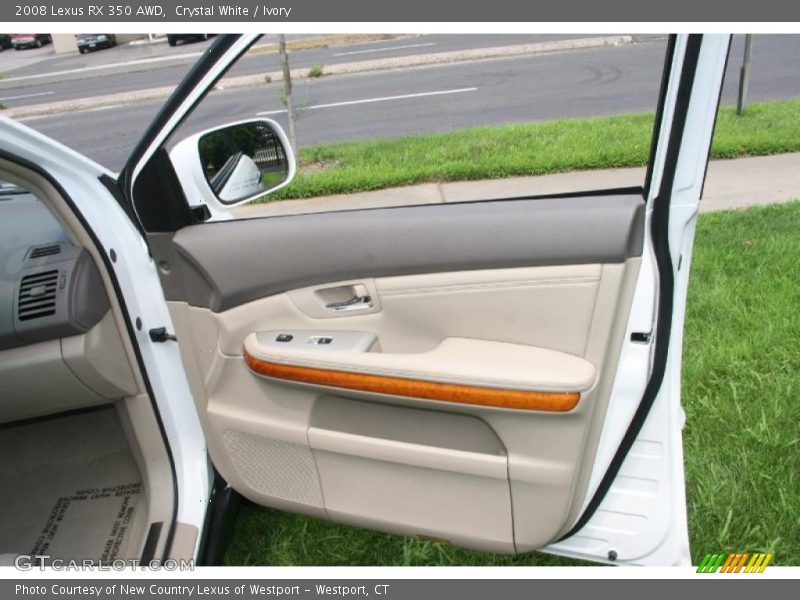 Crystal White / Ivory 2008 Lexus RX 350 AWD