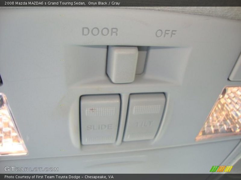Onyx Black / Gray 2008 Mazda MAZDA6 s Grand Touring Sedan
