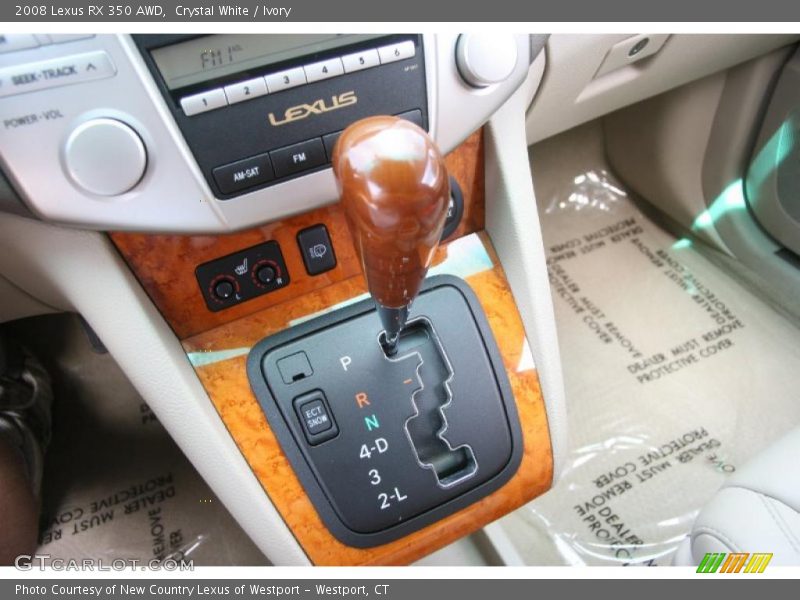 Crystal White / Ivory 2008 Lexus RX 350 AWD
